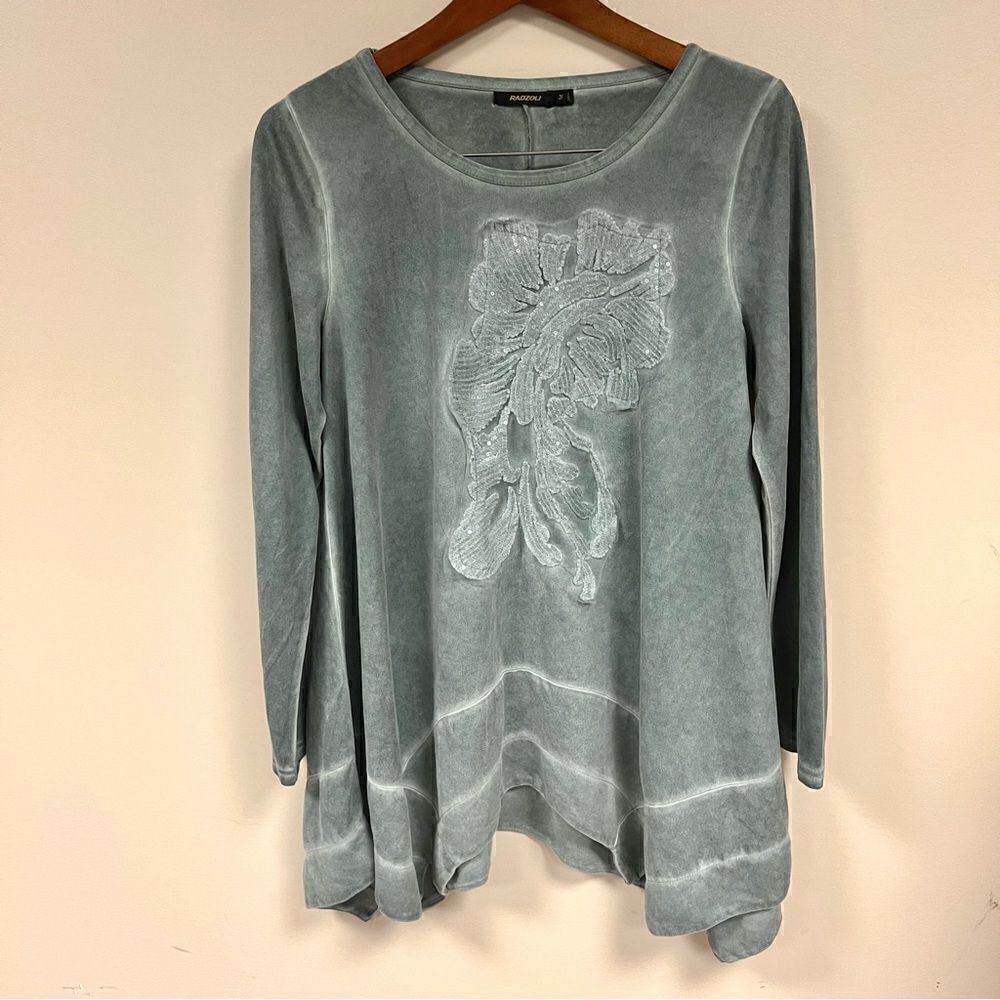 Radzoli tunic with asymmetrical hemline Size M